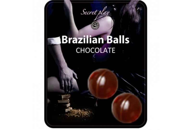 brazilian balls chocolate set 2 bolas