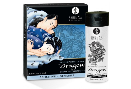 shunga dragon crema sensitive para parejas