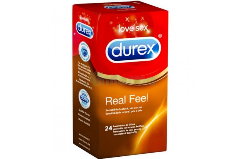 durex real feel 24 uds