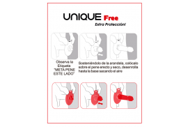 uniq free aro protector preservativo sin latex 3uds