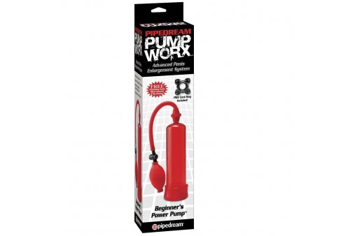 pump worx bomba de ereccion principiantes roja