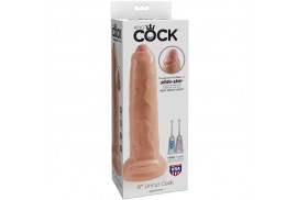 king cock dildo realistico uncut natural 25 cm
