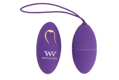 womanvibe alsan huevo control remoto negro silicona purple