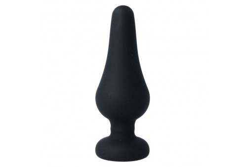 intense anal plug pipo l silicone negro 135 cm