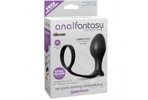 anal fantasy collection ass gasm anillo advanced con plug anal