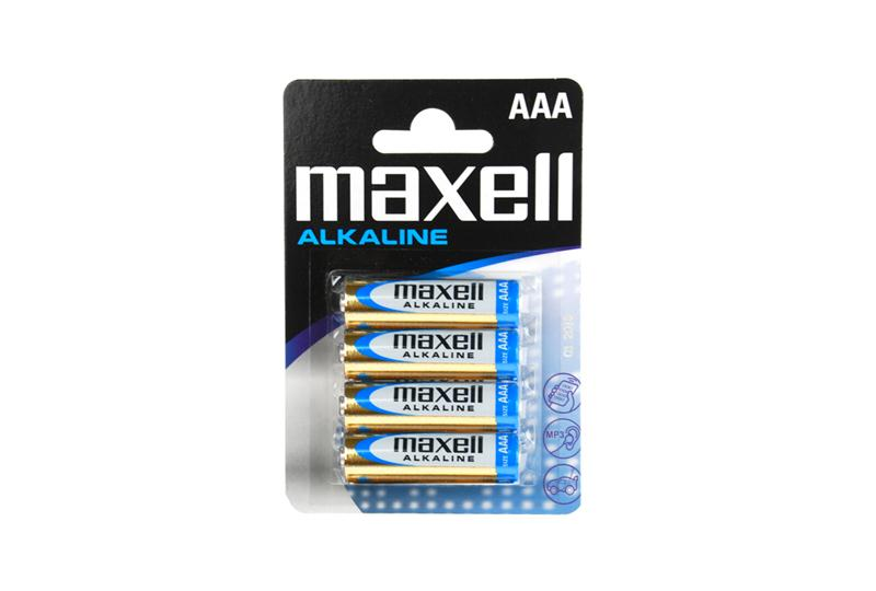 maxell battery alcalina aaa lr03 blister4 eu
