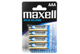 maxell battery alcalina aaa lr03 blister4 eu