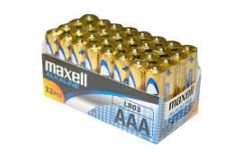 maxell pila alcalina aaa lr03 pack32 pilas