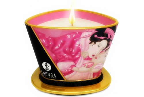 shunga mini caress by candelight vela masaje rosas afrodisiacas 170ml