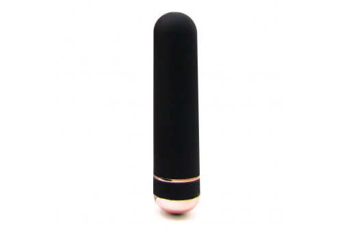 saninex orgasmic elegance negro y dorado 13 cm