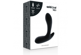 addicted toys anal massager black vibration
