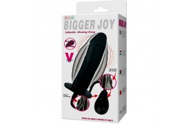 bigger joy dildo hinchable con vibracion 16 cm