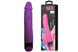 colorful sex vibrador realistico lila 23 cm