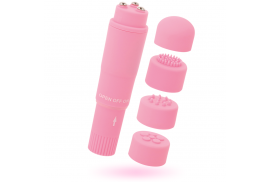 glossy pocket kurt masajeador rosa