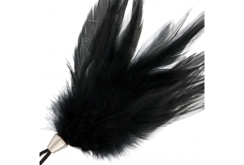 darkness pluma estimuladora negro 17cm