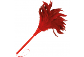 darkness pluma estimuladora rojo 24cm