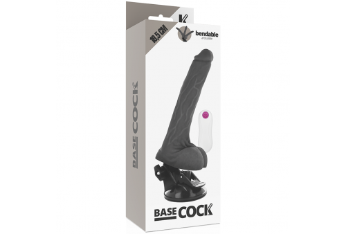 based cock vibrador articulable control remoto negro185cm