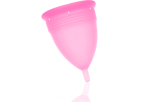 stercup copa menstrual fda silicone talla l rosa