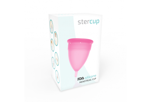 stercup copa menstrual fda silicone talla l rosa