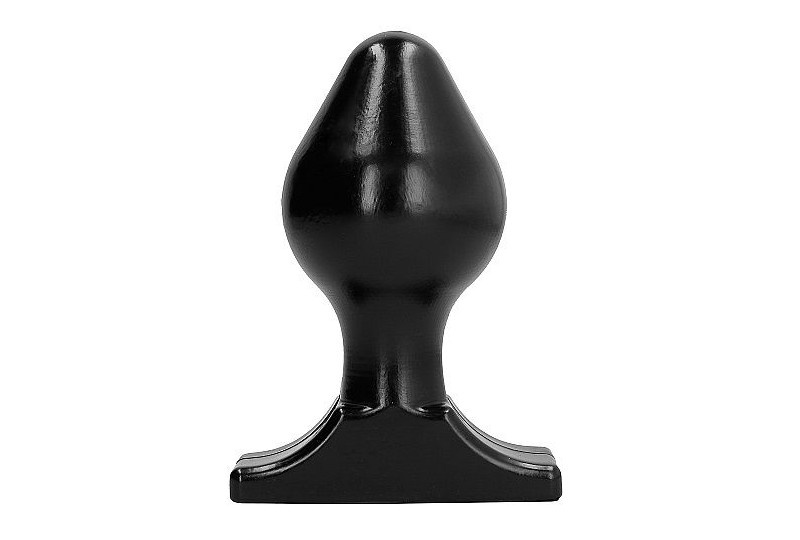 all black anal plug 16x8cm