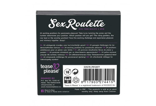 sex roulette foreplay nl de en fr es it pl ru se no