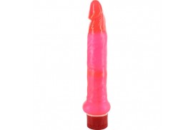 sevencreations jelly vibrador anal delgado rosa