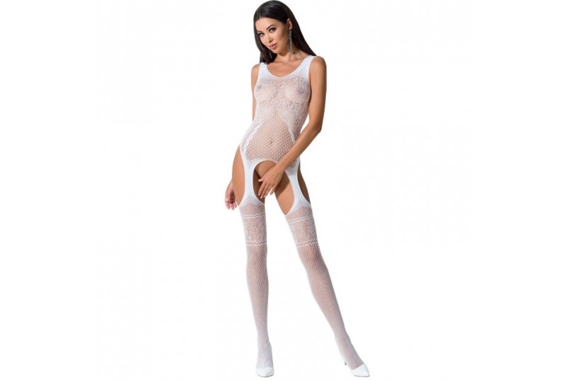 passion woman bs061 bodystocking blanco talla unica