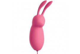 omg cute rabbit vibrador potente rosa usb