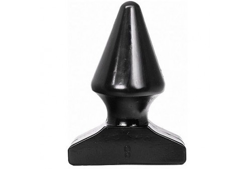 all black anal plug 17cm