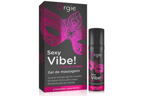 orgie sexy vibe intense orgasm gel para parejas 15 ml