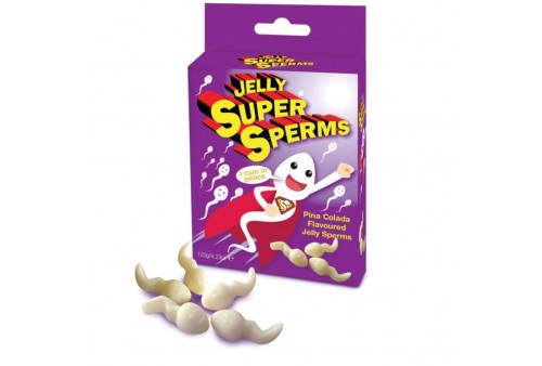 spencerfletwood jelly super sperm gominolas forma esperma 120 gr