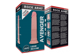rockarmy liquid silicone dildo premium avenger 19cm