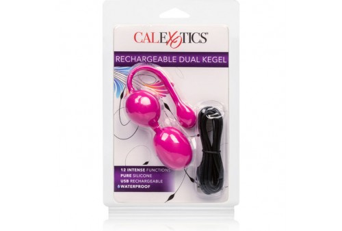 calex bolas dual kegel recargables rosa