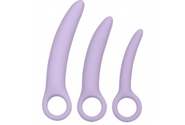 dr laura berman alena set de 3 dilatador vaginal silicona