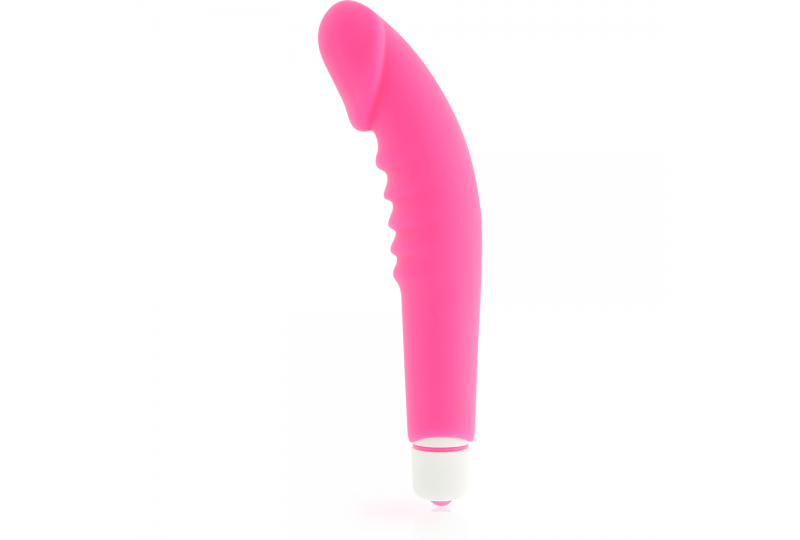 dolce vita realistic pleasure vibrador silicona rosa