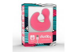 happy loky dedal estimulador de silicona recargable ducky