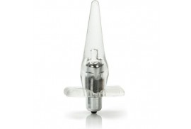 calex plug mini vibro tease vibrador transparente