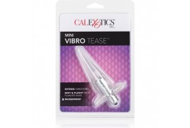 calex plug mini vibro tease vibrador transparente