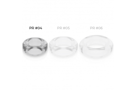 powering super flexible y resistente anillo pene 38cm pr04 clear