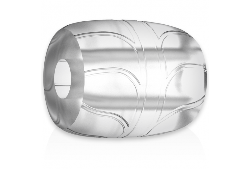 powering super flexible y resistente anillo pene 5cm pr11 clear