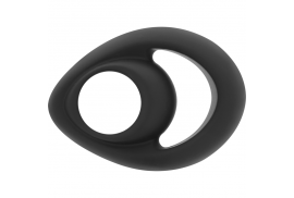 powering super flexible y resistente anillo pene y testiculos pr14 negro