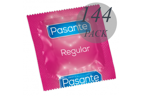 pasante condom gama regular 144 unidades