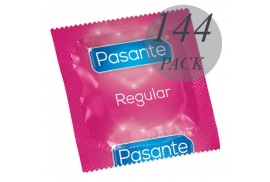 pasante condom gama regular 144 unidades
