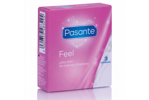 pasante preservativos sensitive ultrafino 3 unidades