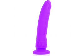 delta club toys arnes dildo lila silicona medica 23 x 45 cm