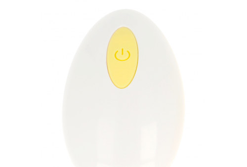 oh mama huevo vibrador texturado 10 modos amarillo