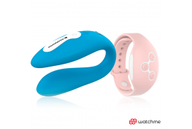 wearwatch vibrador dual technology watchme azul rosa