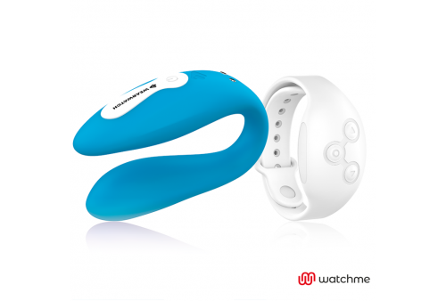 wearwatch vibrador dual technology watchme azul blanco