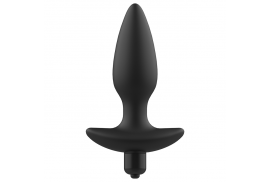 addicted toys masajeador plug anal con vibración negro