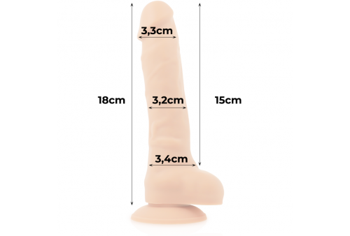 cock miller arnes silicona density cocksil articulable 18cm